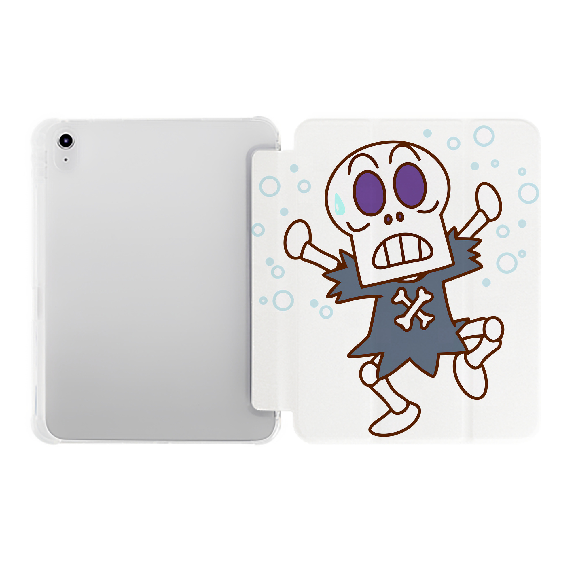 （画像用） アンパンマン Anpanman IPad ケース ペン収納付き 三つ折りスタンド PUレザー×シリコン 対応機種9.5/10.5/10.9インチ